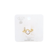 ANILLO ZO10802R DORADO ACERO INOXIDABLE A31
