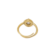 ANILLO ZO10802R DORADO ACERO INOXIDABLE A31