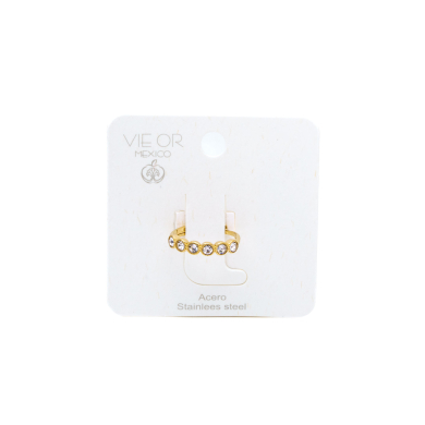 ANILLO ZO15231R DORADO ACERO INOXIDABLE A42