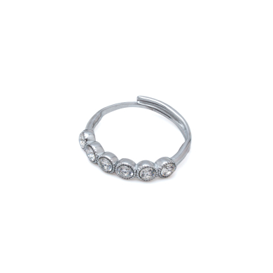ANILLO ZO15231R PLATEADO ACERO INOXIDABLE