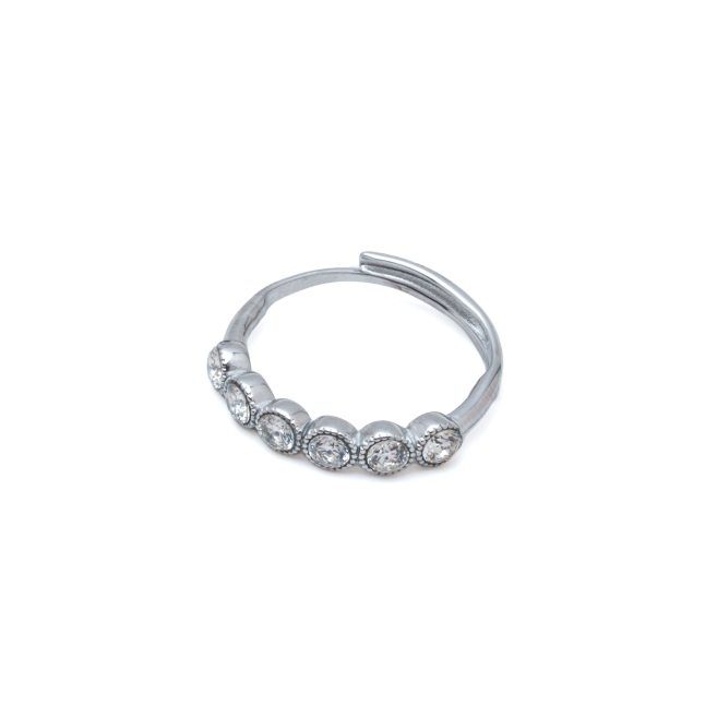 ANILLO ZO15231R PLATEADO ACERO INOXIDABLE A42