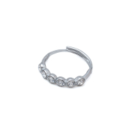 ANILLO ZO15231R PLATEADO ACERO INOXIDABLE A42