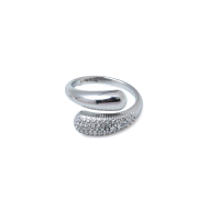 ANILLO ZO15885R PLATEADO ACERO INOXIDABLE A41