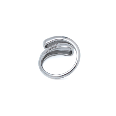 ANILLO ZO15885R PLATEADO ACERO INOXIDABLE A41