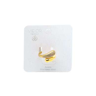 ANILLO ZO15885R DORADO ACERO INOXIDABLE A41