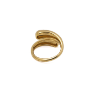 ANILLO ZO15885R DORADO ACERO INOXIDABLE A41