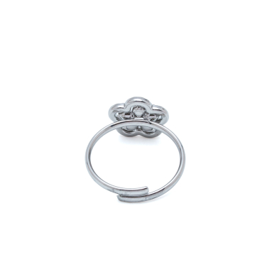 ANILLO ZO15918R PLATEADO ACERO INOXIDABLE A53