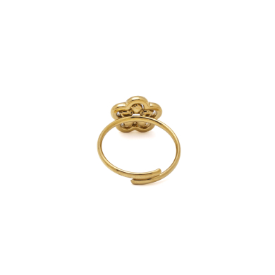 ANILLO ZO15918R DORADO ACERO INOXIDABLE A53
