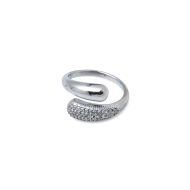 ANILLO ZO15438R PLATEADO ACERO INOXIDABLE A41