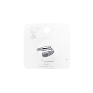 ANILLO ZO15438R PLATEADO ACERO INOXIDABLE A41