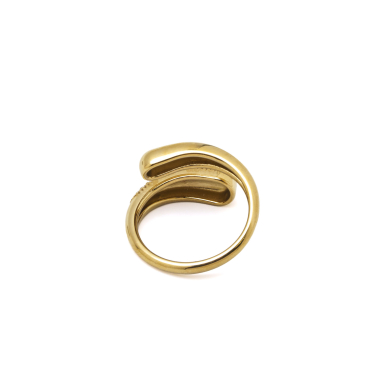 ANILLO ZO15438R DORADO ACERO INOXIDABLE A41