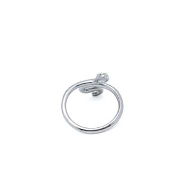 ANILLO ZO15920R PLATEADO ACERO INOXIDABLE A45