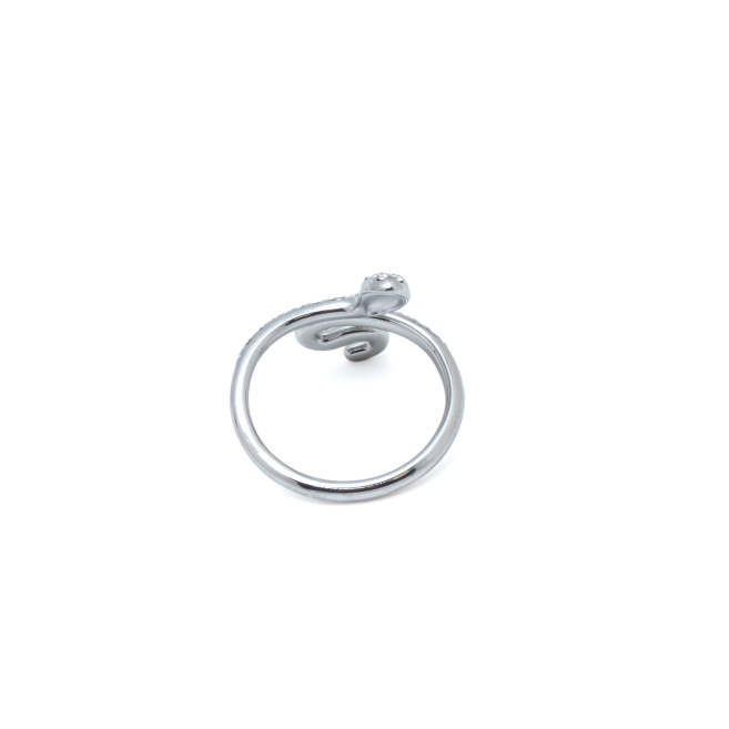 ANILLO ZO15920R PLATEADO ACERO INOXIDABLE A45
