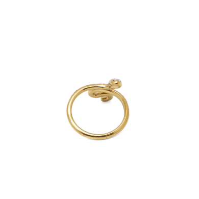 ANILLO ZO15920R DORADO ACERO INOXIDABLE A45