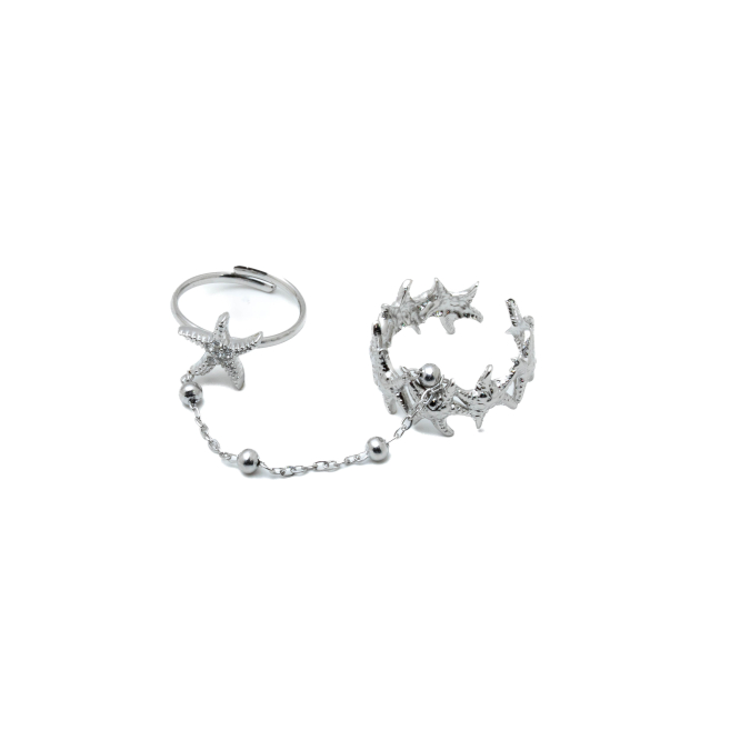 ANILLO ZO15912R PLATEADO ACERO INOXIDABLE 2A12