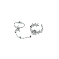 ANILLO ZO15912R PLATEADO ACERO INOXIDABLE 2A12