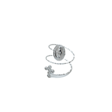 ANILLO ZO15922R PLATEADO ACERO INOXIDABLE