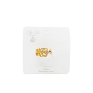 ANILLO ZO15901R DORADO ACERO INOXIDABLE A45