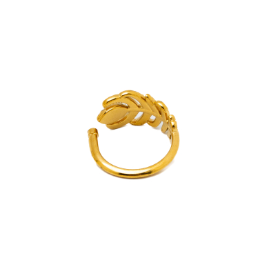ANILLO ZO15901R DORADO ACERO INOXIDABLE A45