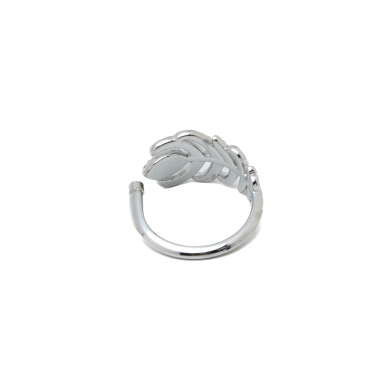 ANILLO ZO15901R PLATEADO ACERO INOXIDABLE A45