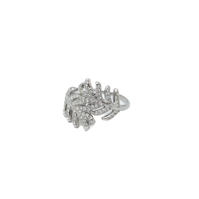 ANILLO ZO15407R PLATEADO ACERO INOXIDABLE