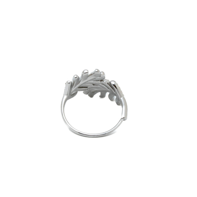 ANILLO ZO15407R PLATEADO ACERO INOXIDABLE A34