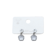 ARETES ZO14863E PLATEADO ACERO INOXIDABLE G33