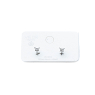 ARETES ZO13797E PLATEADO ACERO INOXIDABLE F110
