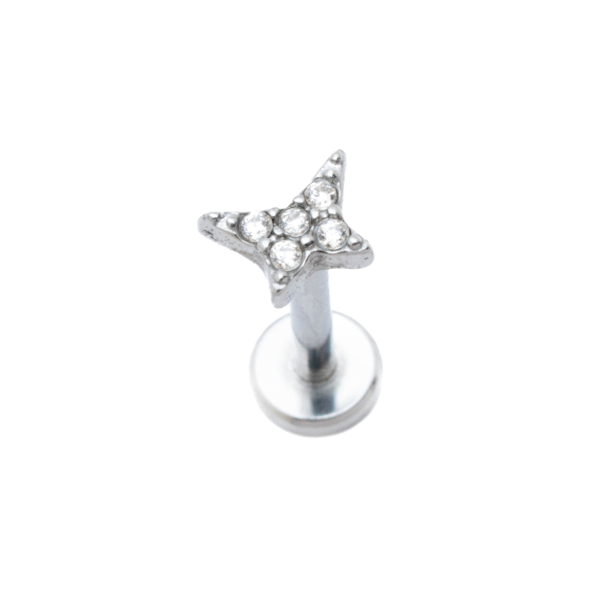 ARETES ZO13797E PLATEADO ACERO INOXIDABLE F110