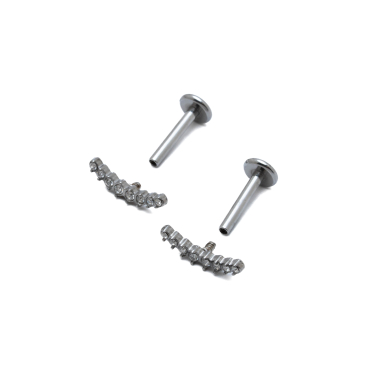 ARETES ZO13792E PLATEADO ACERO INOXIDABLE F19