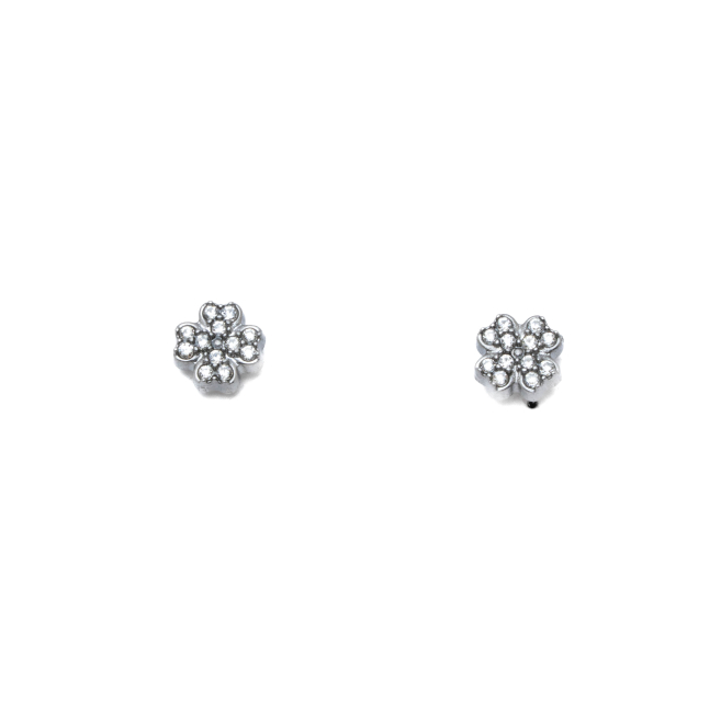 ARETES ZO15614E PLATEADO ACERO INOXIDABLE F110