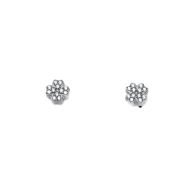 ARETES ZO15614E PLATEADO ACERO INOXIDABLE F110