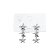 ARETES ZO15416E PLATEADO ACERO INOXIDABLE G31
