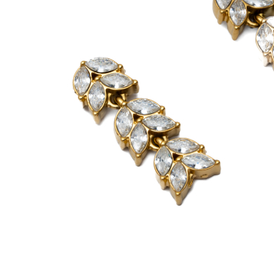 ARETES ZO15294E DORADO ACERO INOXIDABLE F41