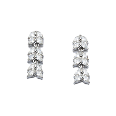 ARETES ZO15294E PLATEADO ACERO INOXIDABLE F41