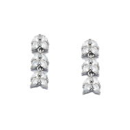 ARETES ZO15294E PLATEADO ACERO INOXIDABLE F41