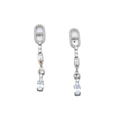 ARETES ZO15177E PLATEADO ACERO INOXIDABLE F42