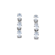 ARETES ZO15964E PLATEADO ACERO INOXIDABLE G34
