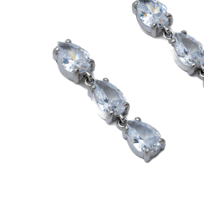 ARETES ZO15964E PLATEADO ACERO INOXIDABLE G34