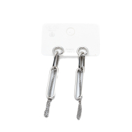 ARETES ZO14077E PLATEADO ACERO INOXIDABLE G53