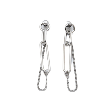 ARETES ZO14077E PLATEADO ACERO INOXIDABLE G53