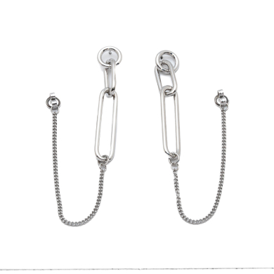 ARETES ZO14077E PLATEADO ACERO INOXIDABLE G53