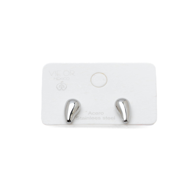ARETES ZO14177E PLATEADO ACERO INOXIDABLE G44