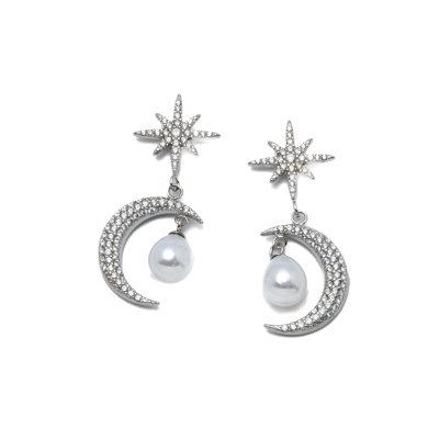 ARETES ZO11541E PLATEADO ACERO INOXIDABLE G24