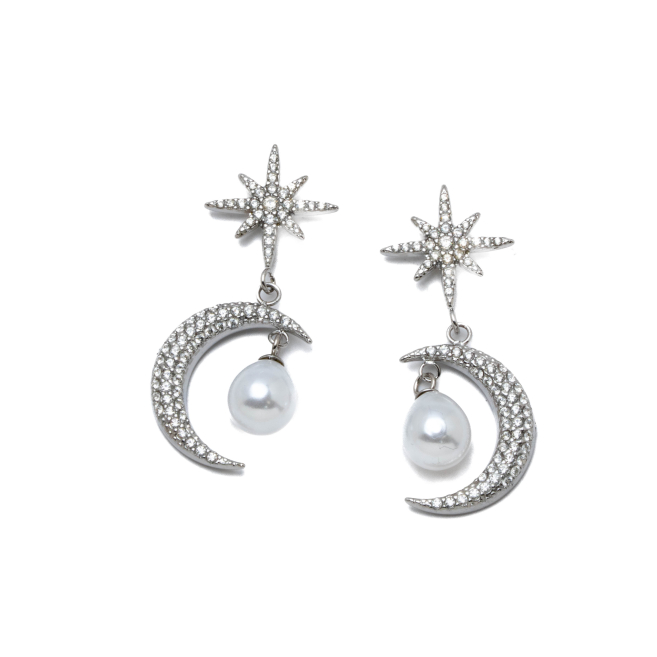 ARETES ZO11541E PLATEADO ACERO INOXIDABLE G24