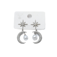 ARETES ZO11541E PLATEADO ACERO INOXIDABLE G24