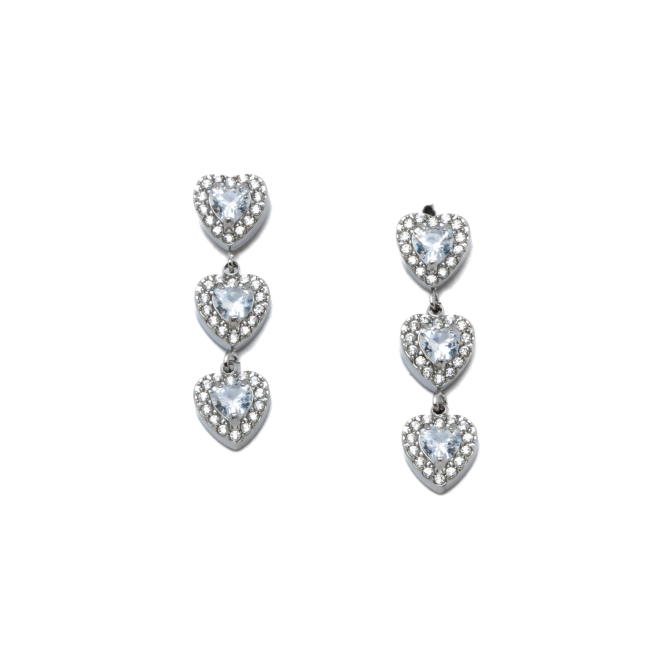 ARETES ZO15698E PLATEADO ACERO INOXIDABLE G31