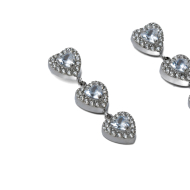 ARETES ZO15698E PLATEADO ACERO INOXIDABLE G31