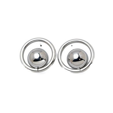 ARETES ZO10323E PLATEADO ACERO INOXIDABLE G44