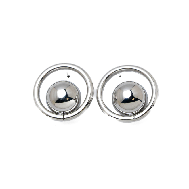 ARETES ZO10323E PLATEADO ACERO INOXIDABLE G44